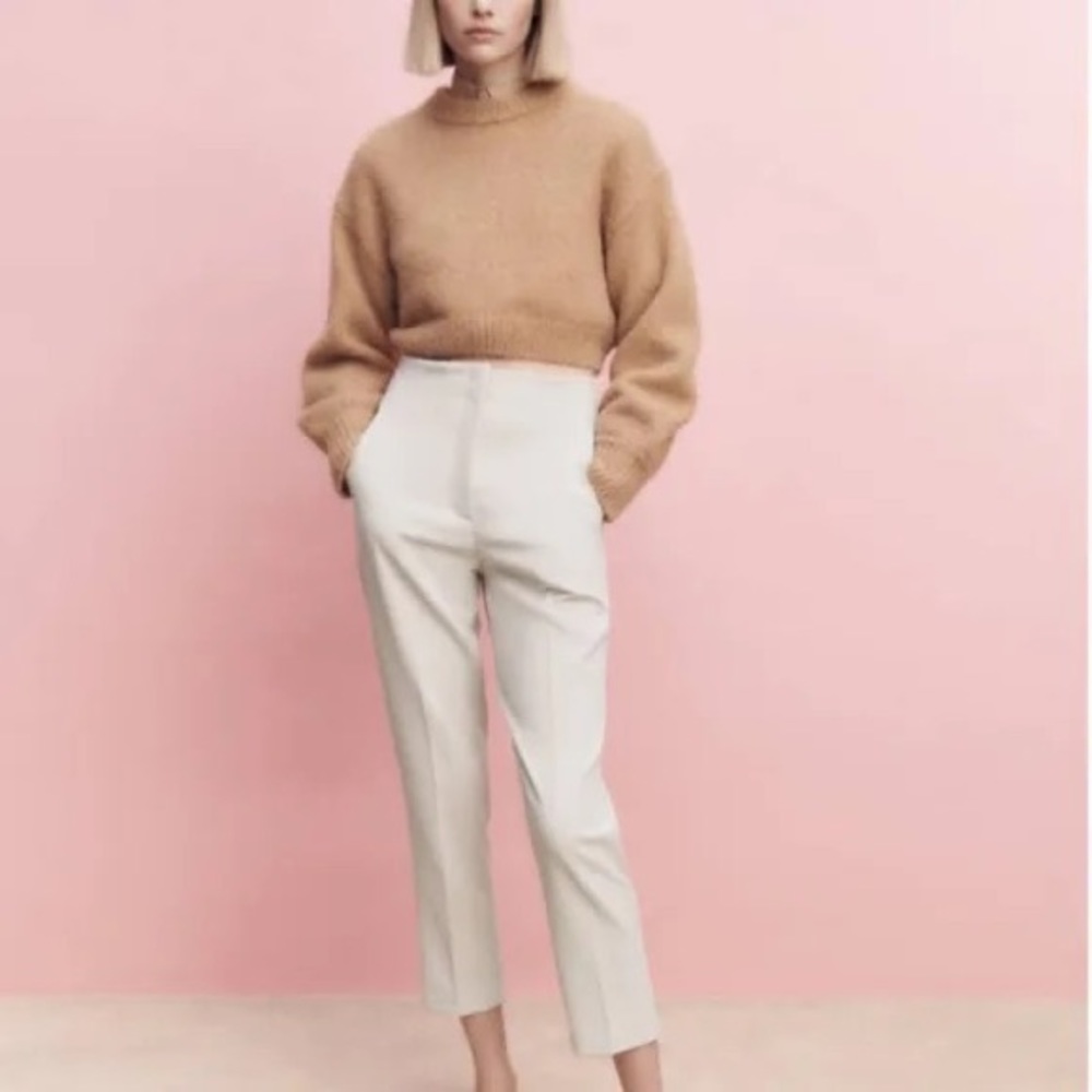 ZARA HIGH-WAISTED PANTS